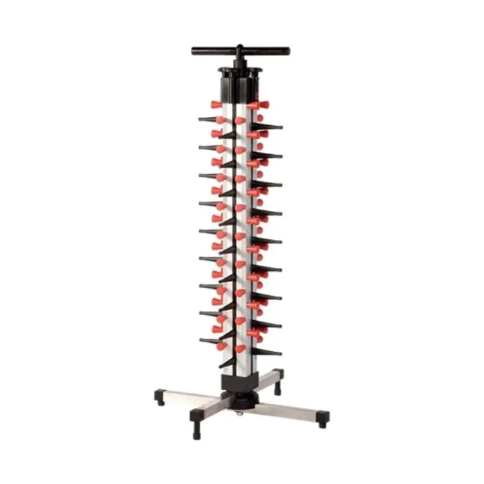 Bordenrek Tafelmodel - H 100 x 36 x 36 CM - 5.2 KG - RVS - Plate Mate - 556012 556012 €302.00 Borden transportwagens