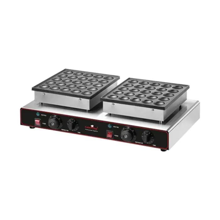 Poffertjes Bakapparaat - H 17 x 62 x 37.5 CM - 10.7 KG - 220 - 240 V - 1700 W - +0°C / +300°C - Caterchef - 680125 680125 €270.73 Poffertjes bakplaat