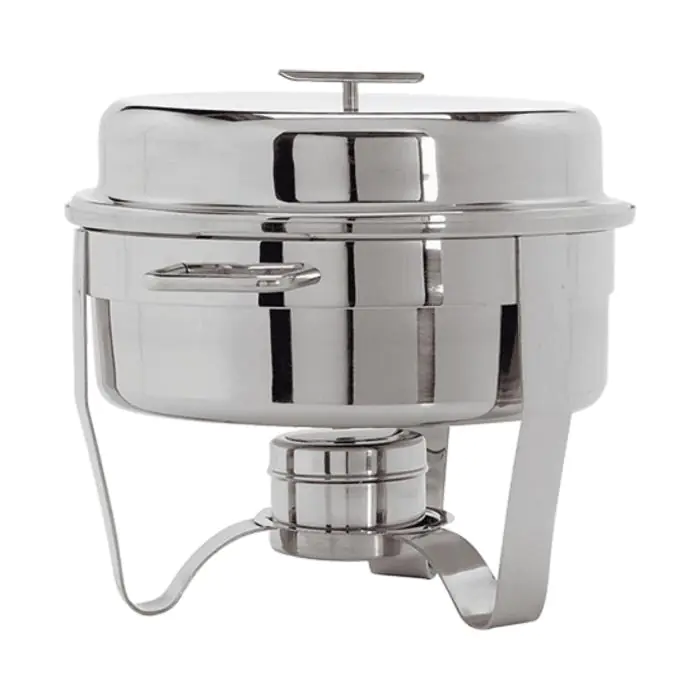Chafing Dish - H 32.5 x 48 x 41.3 CM - 7 KG - RVS - MaxPro - 921132 921132 €73.00 Chafing dish rond
