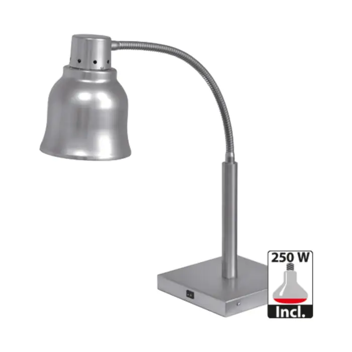 Warmhoudlamp - H 65 x 22 x 22 CM - 10 KG - Ø17 CM - 220 - 240 V - RVS - Caterchef - 508015 E508015 €268.00 Warmhoudlamp