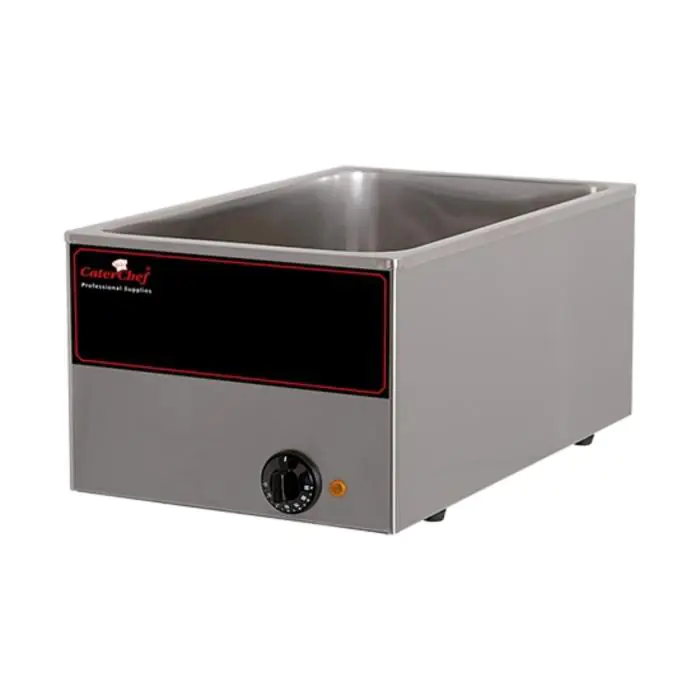 Bain Marie - H 24.5 x 34.5 x 54.5 CM - 6.915 KG - 220 - 240 V - 1000 W - RVS - Caterchef - 508030 E508030 €133.56 Bain marie tafelmodel