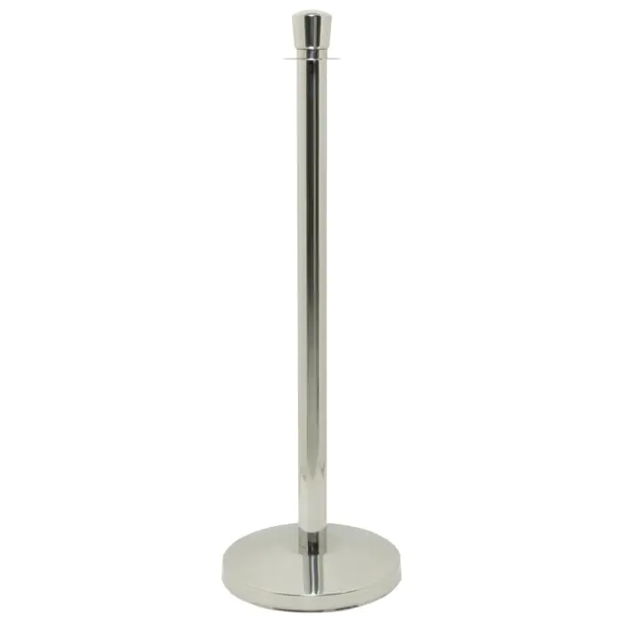 Afzetpaal - 2 Stuks - Zilver - RVS - H 100 CM - Securit RS-LW-CH €109.00 Sierkoord en afzetpalen