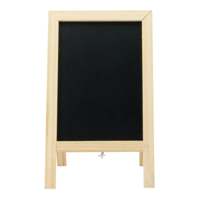 Tafelkrijtbord Sandwich - Dubbelzijdig - H 24 x B 15 CM - Zwart - Securit SBS-B-MNI €12.95 Krijtborden
