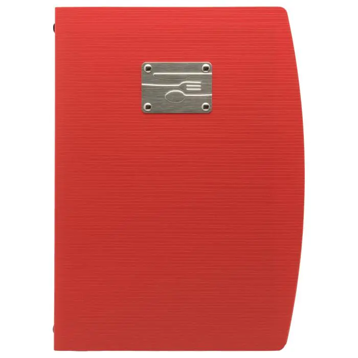 Menukaart Rio - A4 - Bestek - Design - Rood - Polypropyleen - Securit MC-RCA4-RD-FK €9.25 Menukaarten