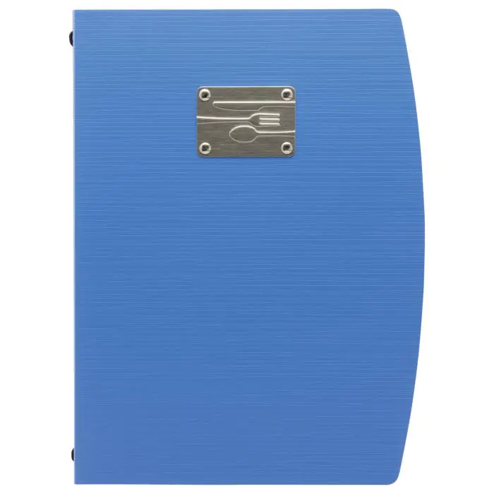 Menukaart Rio - A4 - Bestek - Design - Blauw - Polypropyleen - Securit MC-RCA4-BU-FK €9.25 Menukaarten