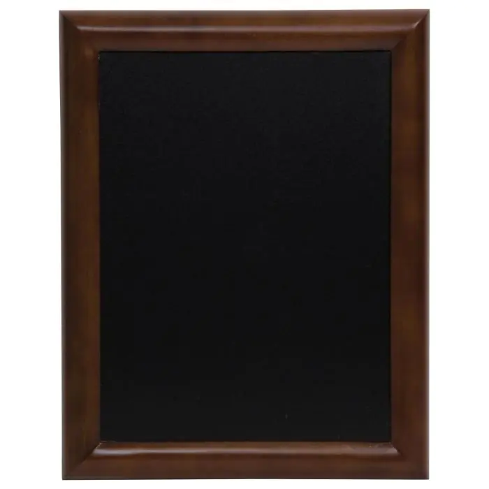Muurkrijtbord - Incl. Bevestigingsschroeven - B 50 CM - Zwart - Securit WBU-DB-50 €51.95 Krijtborden