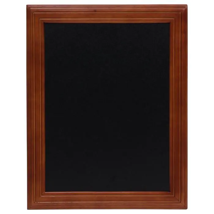 Muurkrijtbord - Incl. Bevestigingsschroeven - B 40 CM - Mahonie - Securit WBU-M-40 €39.95 Krijtborden