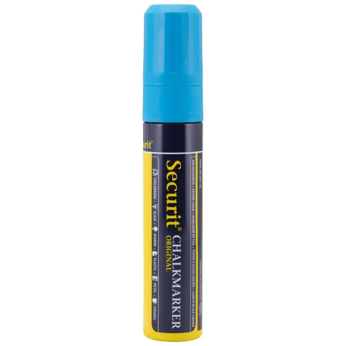 Krijtstift - Blokpunt - Blauw - 7-15 MM - Securit SMA720-BU €6.99 Krijtborden