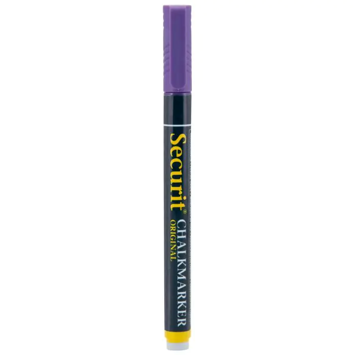 Krijtstift - Ronde Punt - Paars - 1-2 MM - Securit SMA100-VT €2.65 Krijtborden