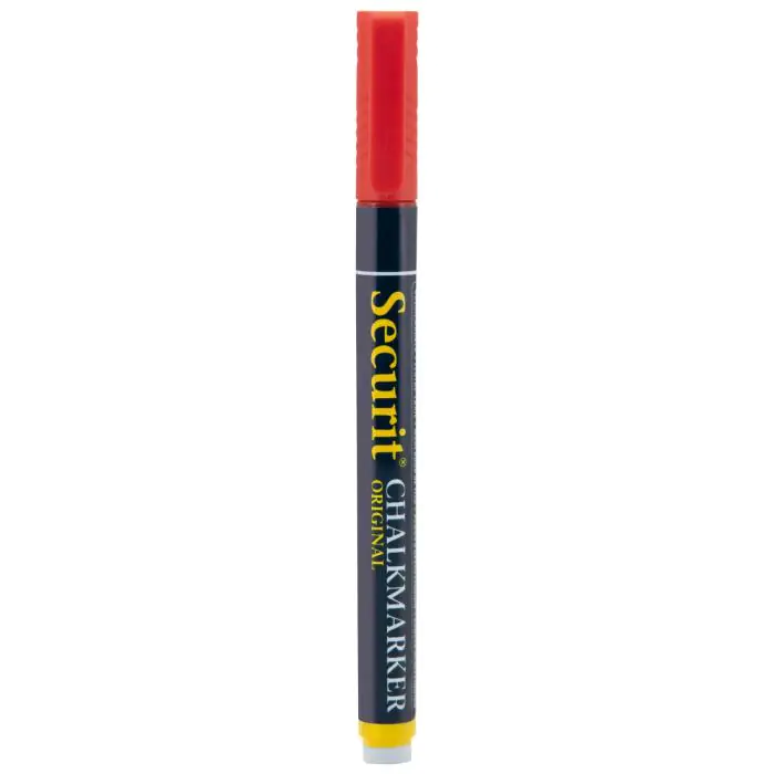 Krijtstift - Ronde Punt - Rood - 1-2 MM - Securit SMA100-RD €2.65 Krijtborden