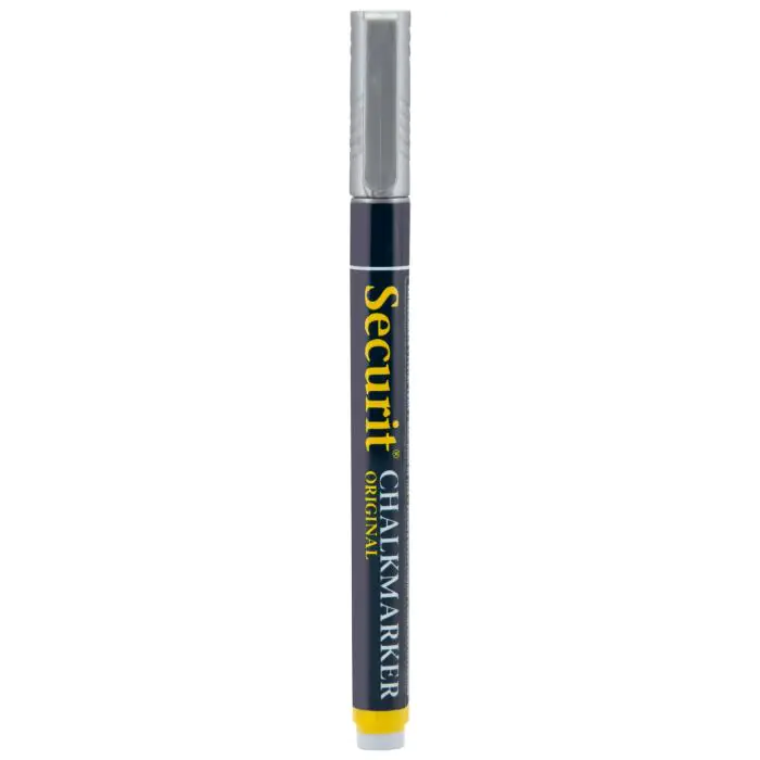 Krijtstift - Ronde Punt - Zilver - 1-2 MM - Securit SMA100-SL €2.65 Krijtborden