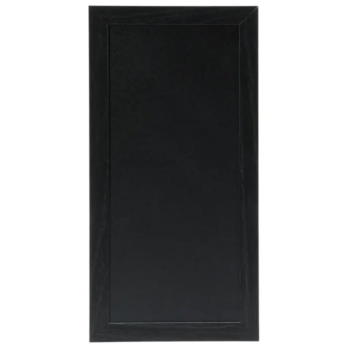 Wandkrijtbord Woody - Zwart - B 20 x D 40 CM - Securit WBW-BL-20-40 €14.95 Krijtborden