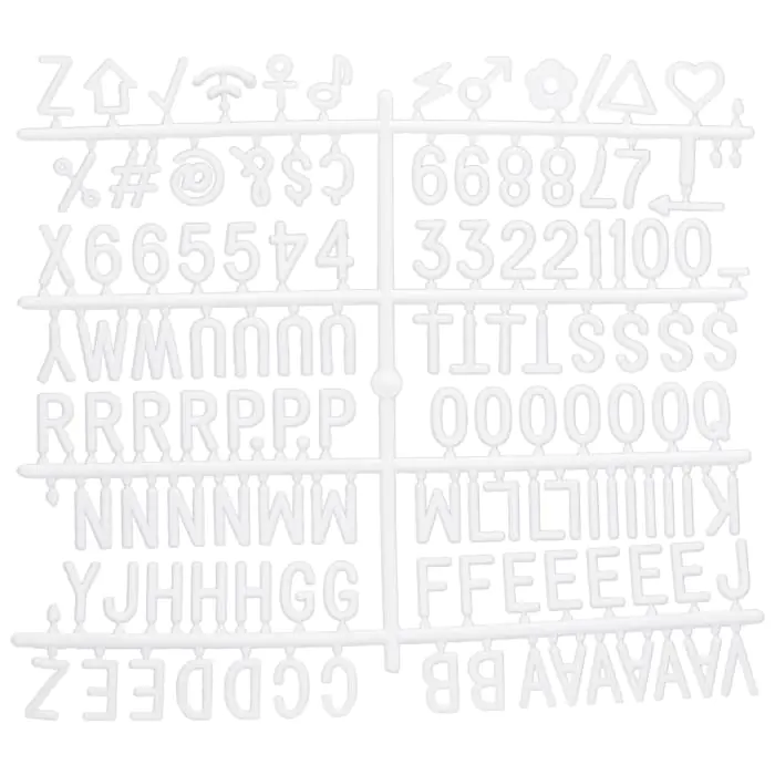 Letterbord - Acryl - Hout - 360 Letters - Securit WLB-SET-LA €11.95 Decoratie