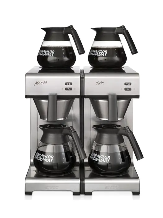 Snelfiltermachine - Mondo Twin - 2 x 1.7 Liter - Bravilor - 52701 HW-52701 €908.00 Snelfiltermachines