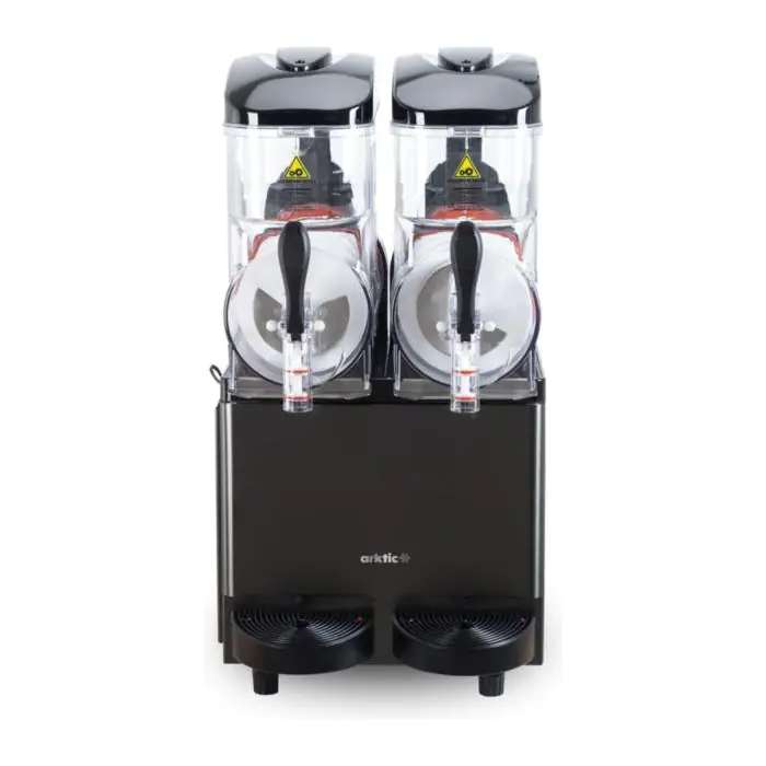 Slush machine - 2 x 12 L - 230V - 710W - Zwart - RVS - Hendi H274361 €1,745.00 Slush machines