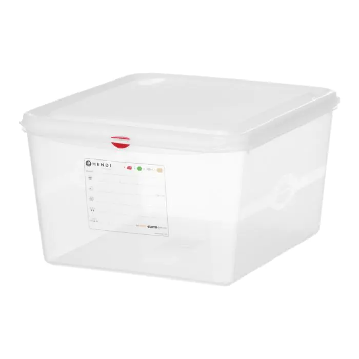 Voorraaddoos - 2/3 GN - 200 MM - Polypropyleen - Hendi H873328 €20.75 GN voorraaddozen