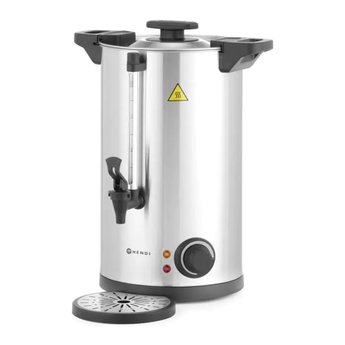 Warme dranken ketel - 9 L - Dubbelwandig - 230V - 1500W - Hendi H211168 €94.95 Waterketels