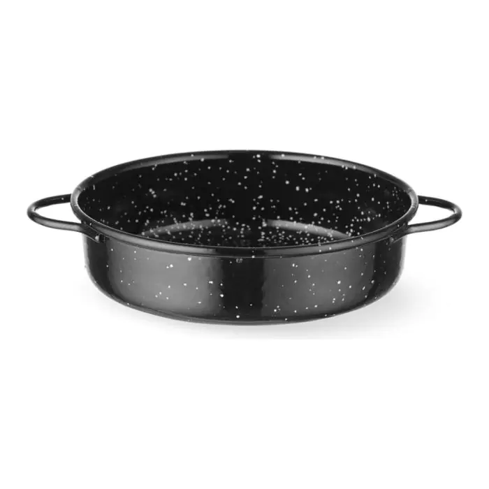Braadpan - Geëmailleerd - Ø 16 CM - Zwart - Hendi H622544 €8.75 Braadpan