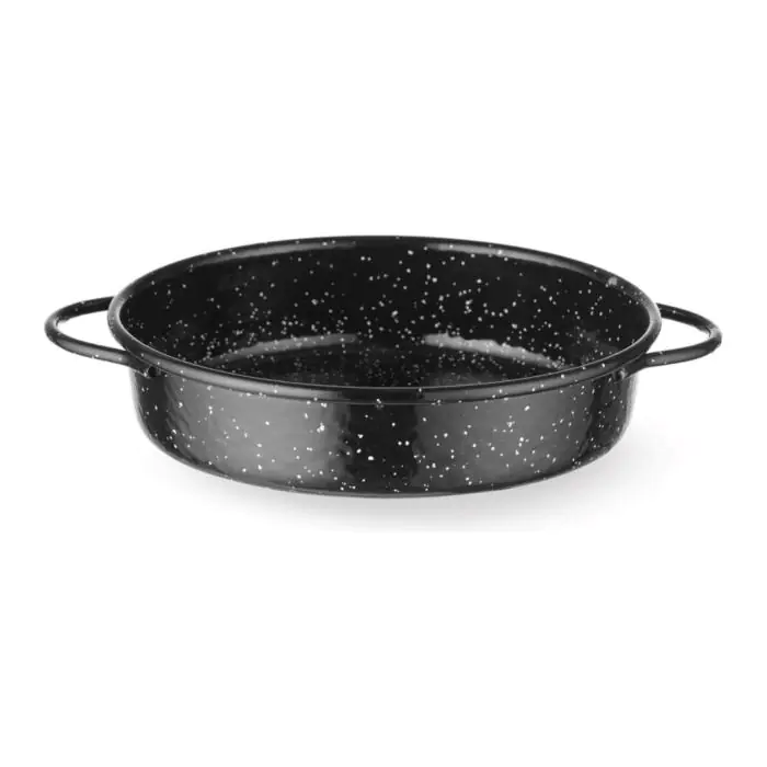 Braadpan - Geëmailleerd - Ø 20 CM - Zwart - Hendi H622551 €9.95 Braadpan