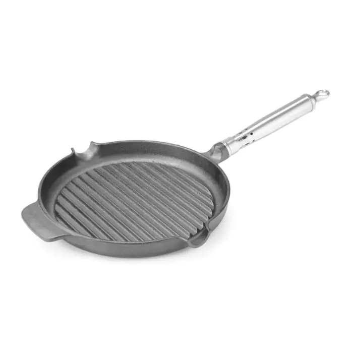 Grillpan - Gietijzer - H 4.8 x B 26.5 x D 39.8 CM - Hendi H629925 €23.50 Grillpan