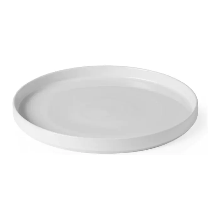 Bord Oslo - Hoge Rand - Ø28 CM - Wit - Hendi H768754 €11.50 Borden