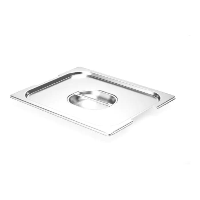 Gastronorm Deksel - 1/2 GN - Lepeluitsparing - RVS - Hendi H804223 €15.25 GN deksels lepeluitsparing