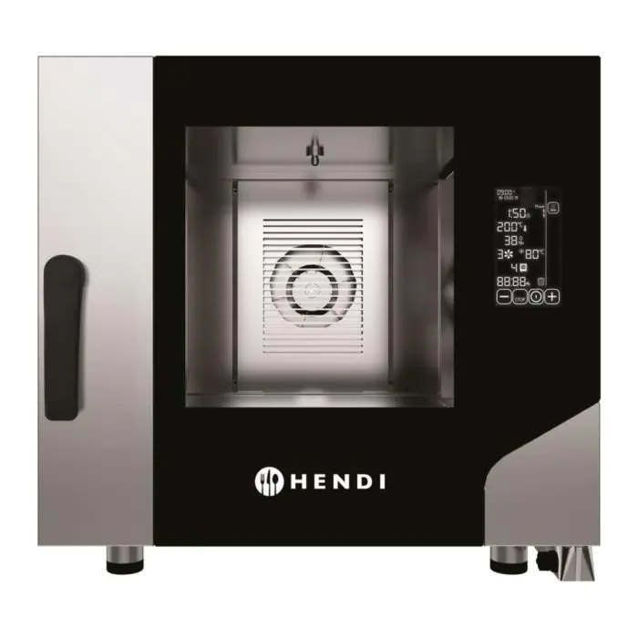 Combisteamer - 5x 1/1 GN - Digitaal - RVS - Hendi H229606 €3,176.88 Combisteamers