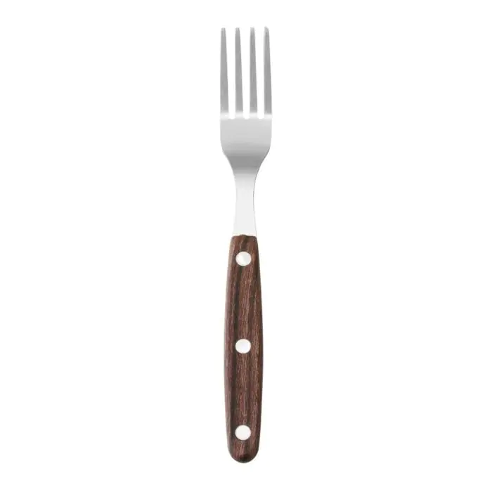 Steakvork - Houten Greep - RVS - Profi Line - Hendi H783078 €7.50 Steakvorken