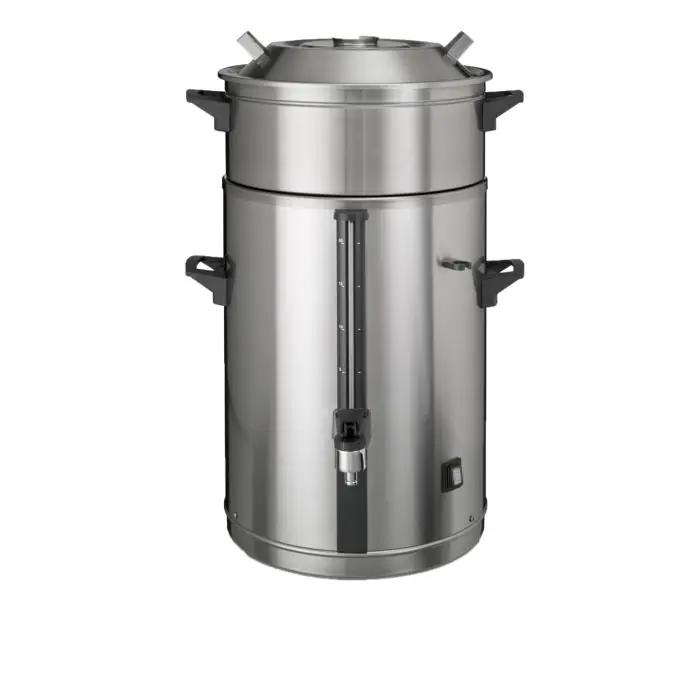 Koffie Percolator NAK 10 - Gemalen Koffie - Analoog - Aftapkraan - 10 L - 230V - Bravilor 4.242.003.110 €833.00 Koffiepercolators