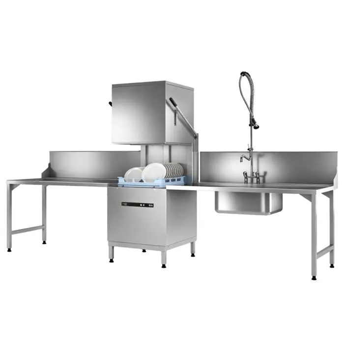 Doorfschuifvaatwasser - Met Ingebouwde Waterontharder - ECO-H604B - Hobart ECO-H604B €7,430.00 Doorschuifvaatwassers