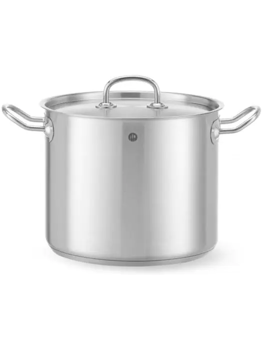 Kookpan - Hoog - Deksel - Ø24 cm - 9 liter - Hendi - Kitchen Line - 837306 837306 €35.50 Kookpan