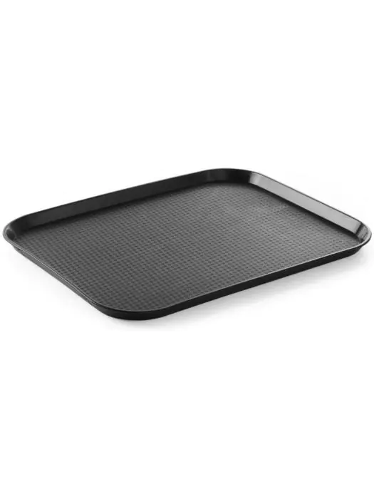 Fastfood dienbladen - Large - Zwart - Hendi - 878859 878859 €4.65 Buffetdienbladen