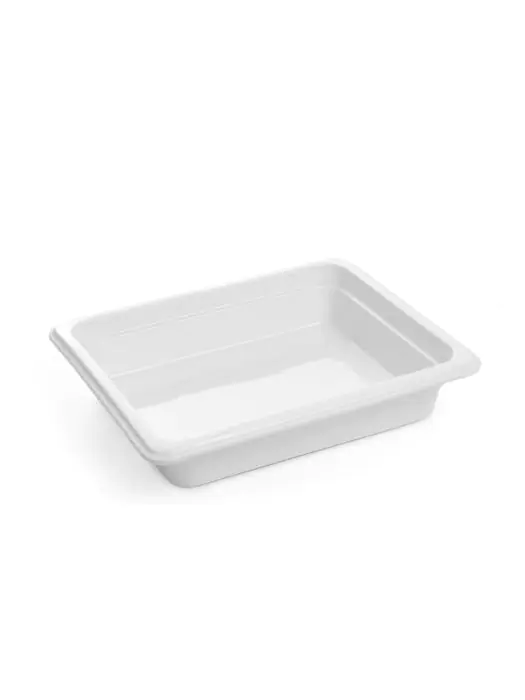 Gastronormbak - 6 stuks - 1/2 - Wit - Porselein - Hendi - 783016 783016 €122.20 Presentatie