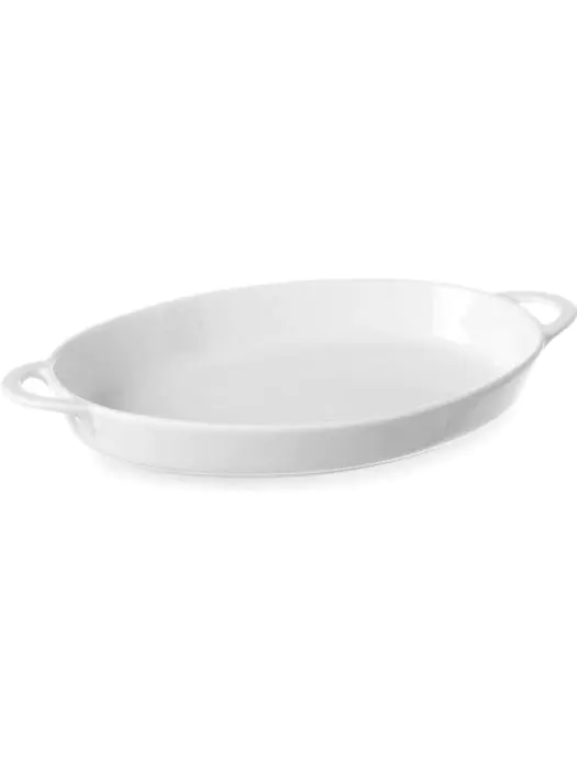 Ovenschaal - 3 stuks - 27 X 18 CM - Wit - Porselein - Hendi - 784020 784020 €24.08 Ovenschalen