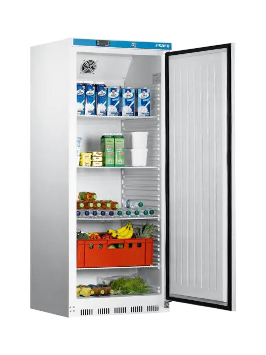 Koelkast - 620 Liter - 1-Deurs - Geventileerd - Zilver - Saro 323-2020 €836.00 Horeca koelkasten