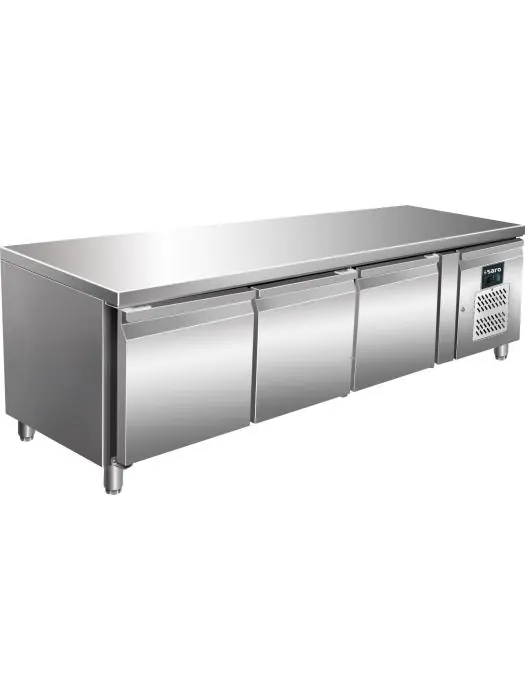Koelwerbank - 1/1 GN - Digitale Temperatuurregeling - RVS - 317 Liter - 230V - H 65 x B 179.5 x D 70 CM - Saro - 323-3114 323-3114 €1,069.00 Koelwerkbanken