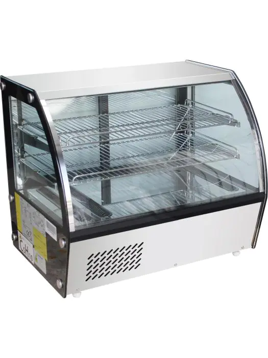 Opzetkoelvitrine - Digitale Temperatuurregeling - RVS - 115 Liter - 230V - H 67 x B 69.5 x D 58 CM - Saro - 323-3185 323-3185 €663.00 Vitrine met glas