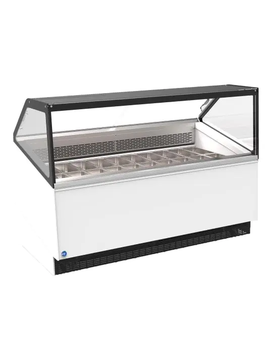 Schepijsvitrine Delight - Glazen Deur - 20-Baks - 352 Liter - 230V - G-Line HW-85146 €6,999.00 ijsvitrines