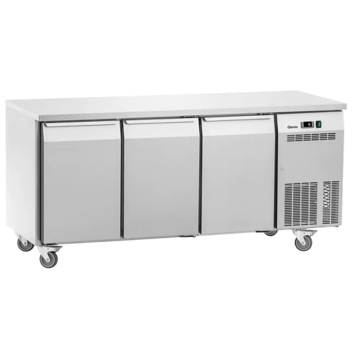 Koelwerkbank - 3-Deurs - H 85 x B 70 x D 180 CM - Bartscher - B110906 B110906 €1,898.00 Koelwerkbanken