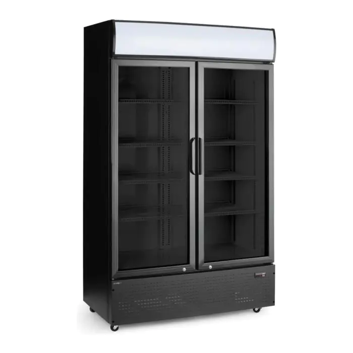 Koelkast - 512 Liter - 2-Deurs - Glazen Deur - Geventileerd - Zwart - Arktic H236949 €1,385.00 Koelkasten met glazen deur