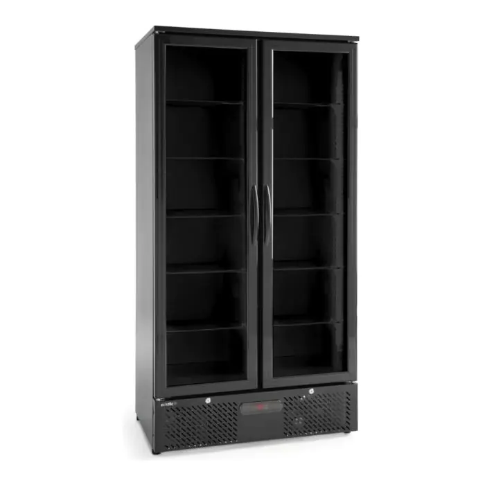 Koelkast - 384 Liter - 2-Deurs - Glazen Deur - Geventileerd - Zwart - Arktic H237014 €1,340.00 Koelkasten met glazen deur