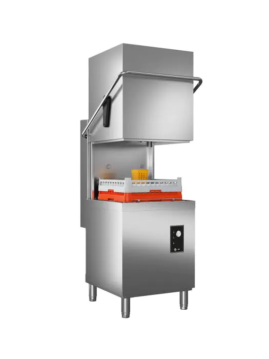 Doorschuifvaatwasser - Met Naglanspomp - Zilver - 400V - Easy Line - G-Line HW-146654 €2,099.00 Doorschuifvaatwassers