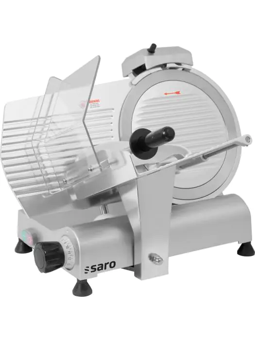 Snijmachine - Metaal - 230V - H 44.7 x B 49.4 x D 61.5 CM - Saro - 418-1005 418-1005 €567.00 Vlees / kaassnijmachines