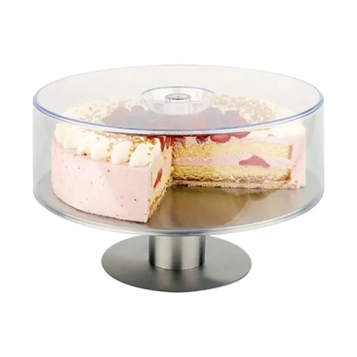 Taartstandaard - H 9 CM - 0.925 KG - Ø30.5 CM - RVS - 130183 130183 €47.00 Taartstandaarden