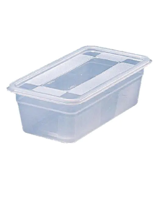Voedseldoos - 1/3 GN - 3.5 Liter - 5 stuks - H 10 x 32.5 x 17.6 CM - P673 P673 €49.62 GN bakken plastic