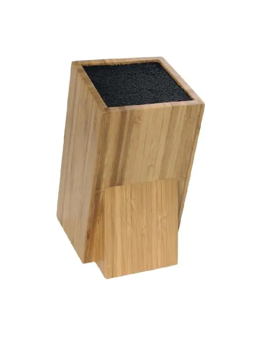 Messenblok - H 24.5 x 12 x 15.5 CM - Bamboe - Vogue - CP862 CP862 €36.45 Keukenmessen