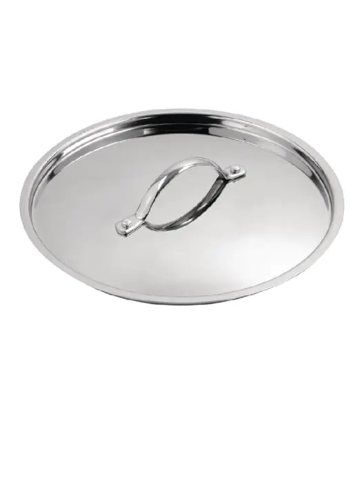 Pannendeksel - Ø 24 CM - RVS/Aluminium - Vogue - Y425 Y425 €18.79 Pandeksels
