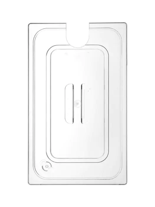 Gastronormdeksel - 1/1 met SV uitsparing PC - 530x325 mm - Hendi - 864203 864203 €19.95 GN bakken plastic