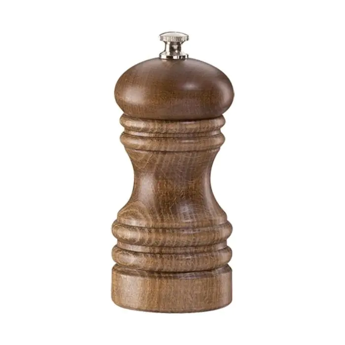 Zoutmolen - H 12 CM - 0.13 KG - Ø5.4 CM - Beukenhout - Donker - Zassenhaus - 892049 892049 €28.50 Peper & zout