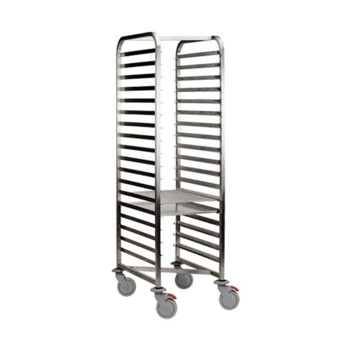 Regaalwagen - H 171 x 52.5 x 70 CM - 19.4 KG - RVS - 921068 921068 €446.00 Regaalwagens